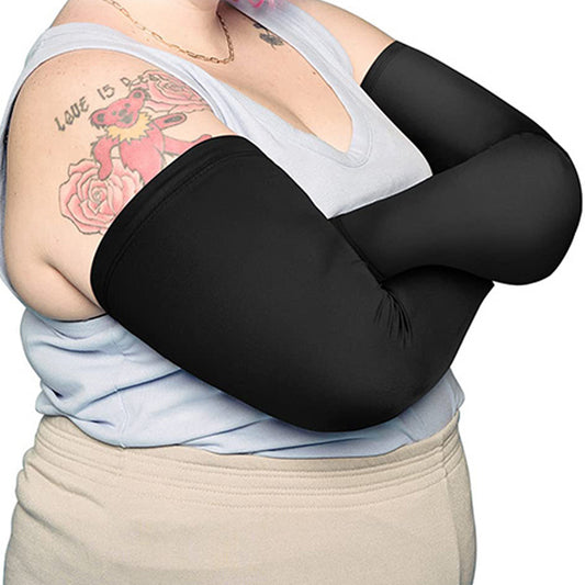 Plusock Solid Color Sport Compression Arm Sleeves(3 Pairs)