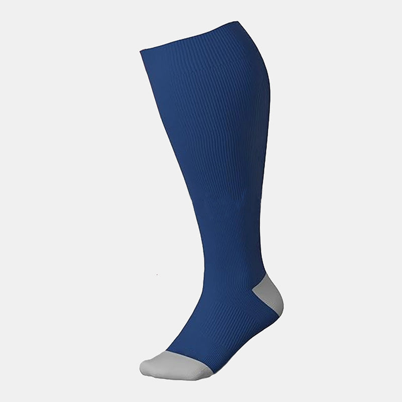 Plus Size Solid Color Elastic Compression Socks(3 Pairs)