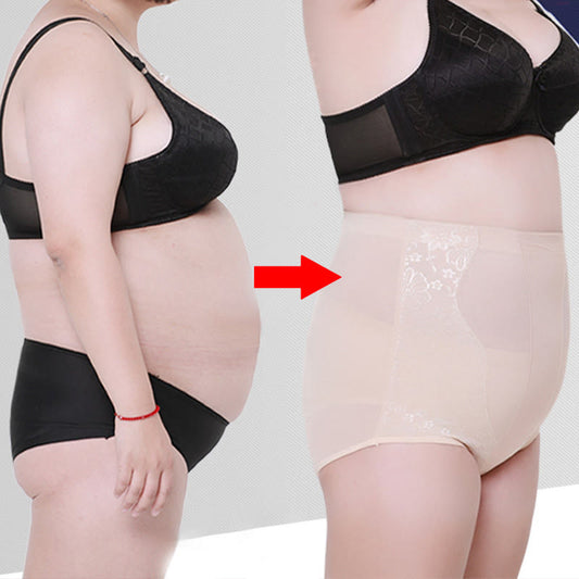 Plusock Plus Size Lace Shapewear Panty(2 Packs)