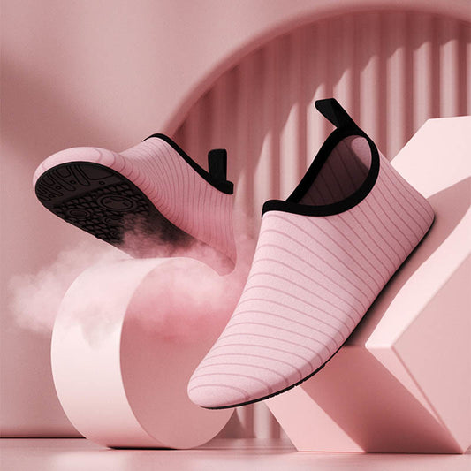 Plusock Plus Size Yoga Sport Slipper Socks(2 Pairs)