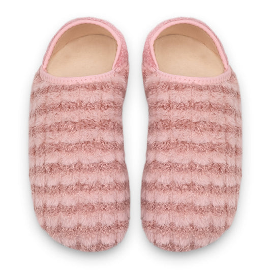 Plusock Plus Size Grid Home Slipper Socks