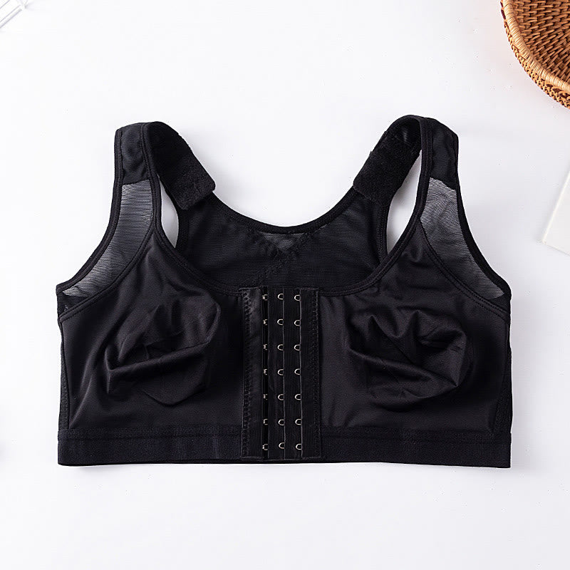 Plusock Plus Size Front Closure Sports Bras