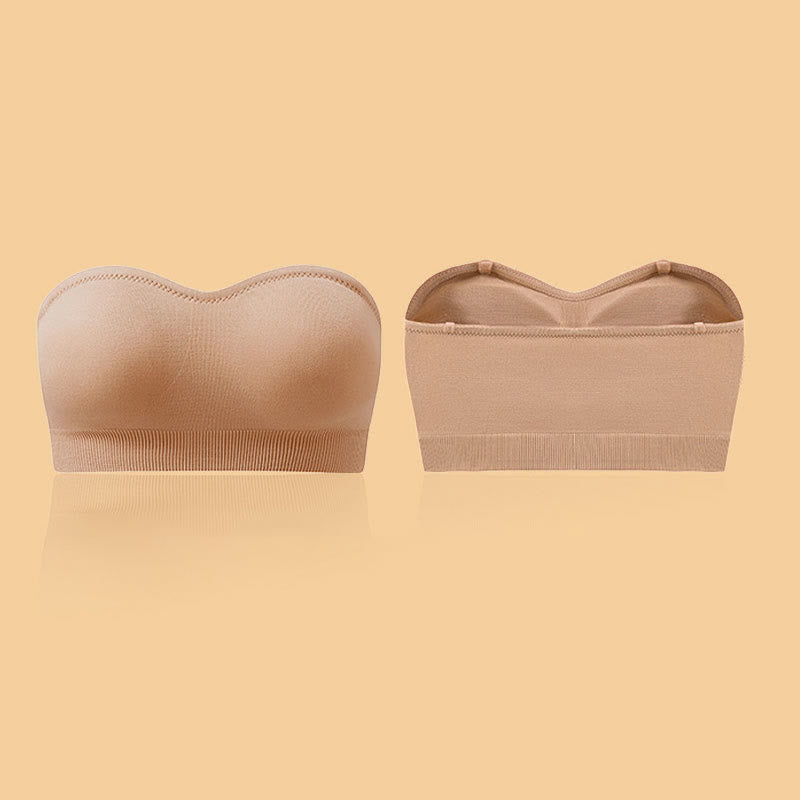 Plus Size Strapless Comfort Wireless Bras(2 Packs)