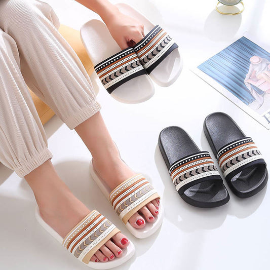 Plusock Plus Size Quick Drying Slides(2 Pairs)