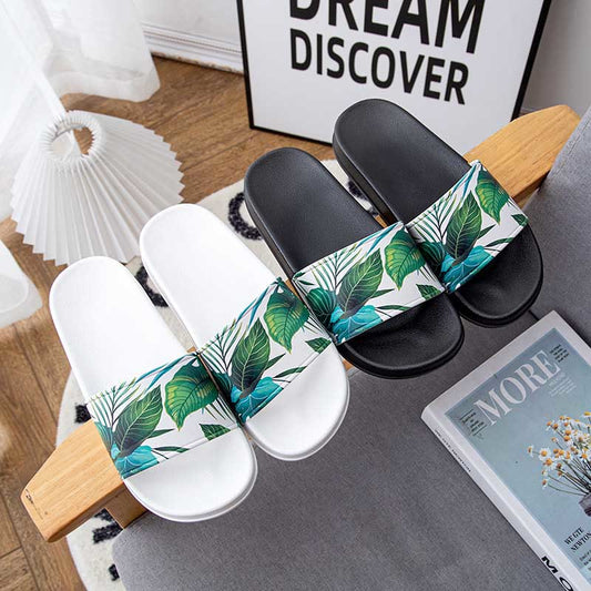 Plusock Plus Size Non Slip Slides(2 Pairs)