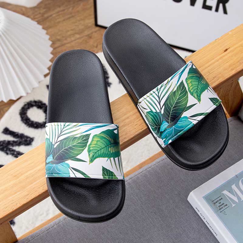 Plus Size Non Slip Slides(2 Pairs)