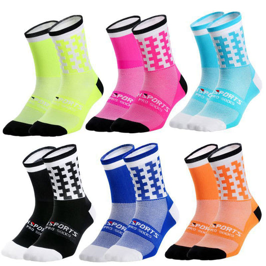 Plusock Plus Size Color Matching Quarter Compression Socks(3 Pairs)