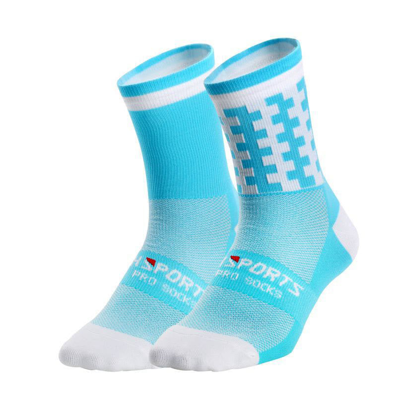 Plus Size Color Matching Quarter Compression Socks(3 Pairs)