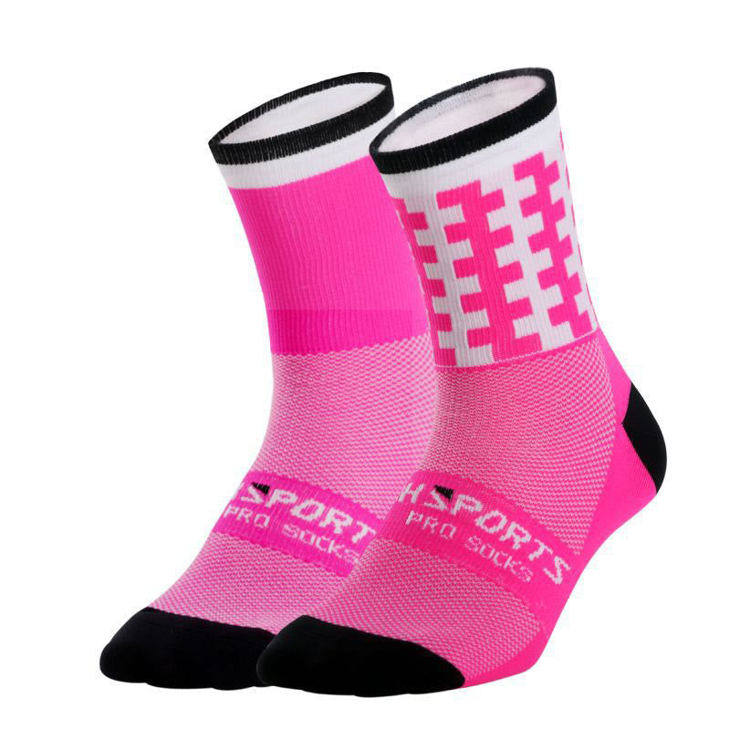 Plus Size Color Matching Quarter Compression Socks(3 Pairs)