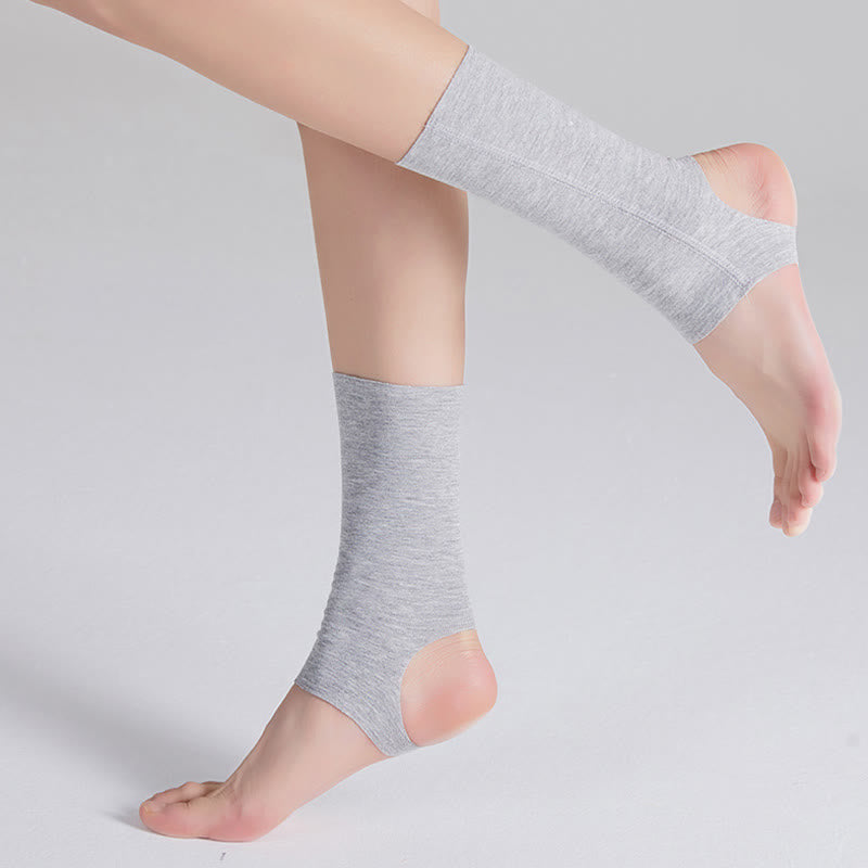 Plus Size Solid Color Sport Ankle Braces(2 Pairs)
