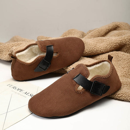 Plusock Plus Size British Style Slipper Socks