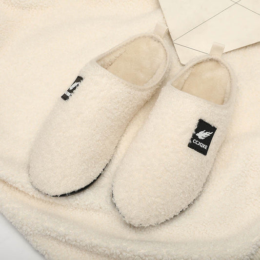 Plusock Plus Size Solid Color Classic Slippers