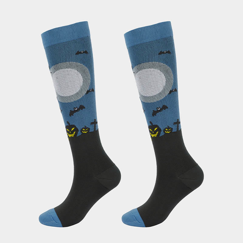 Plusock Funny Halloween Compression Socks(6 Pairs) - image 12