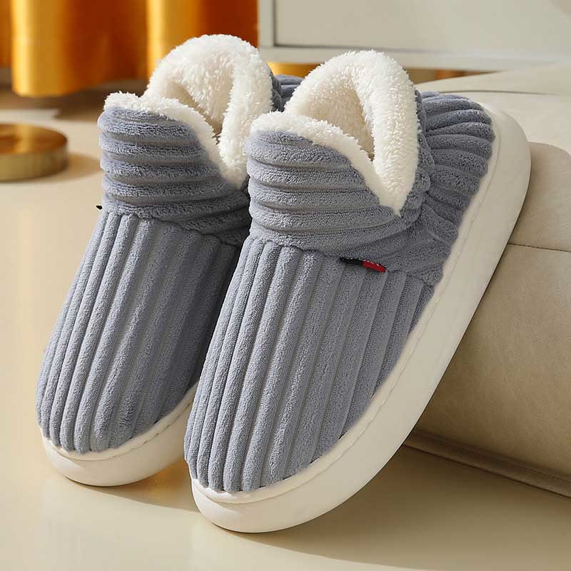 Plus Size Fur Lined House Slippers - image 10