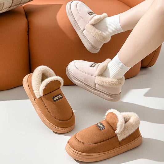 Plusock Plus Size Cozy Bedroom Slippers