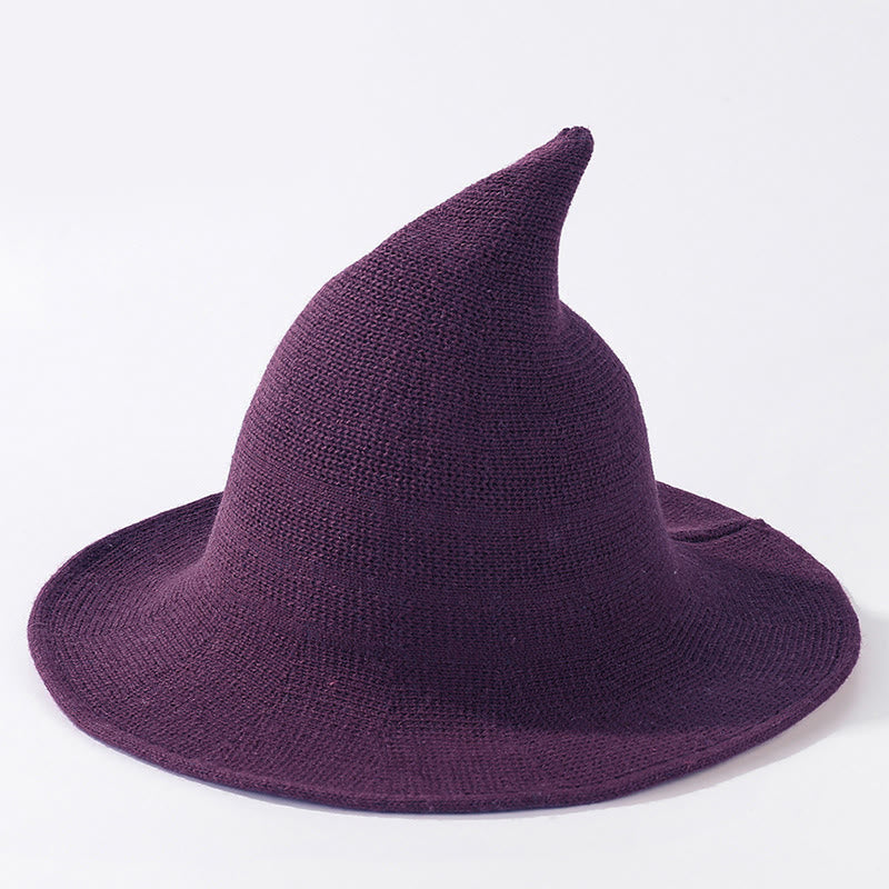 Halloween Solid Color Witch Hat