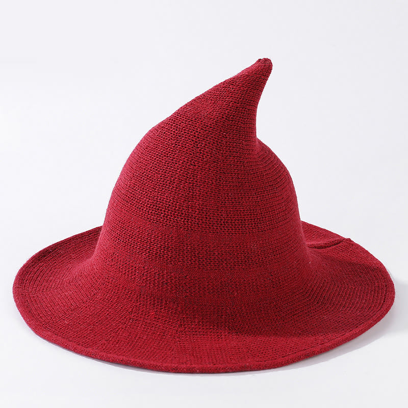 Halloween Solid Color Witch Hat