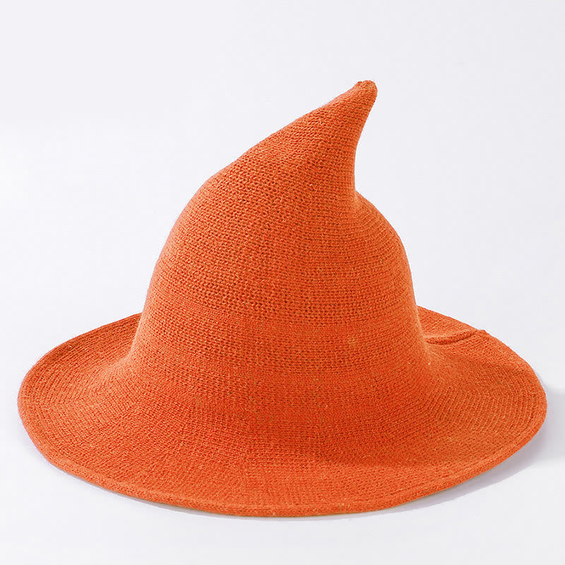 Halloween Solid Color Witch Hat