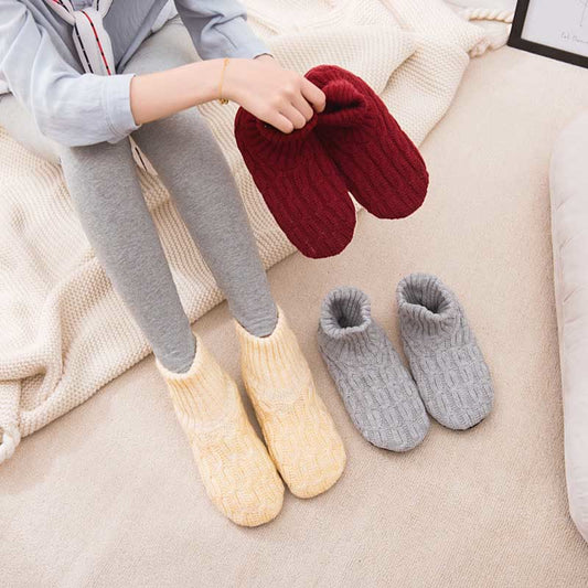 Plusock Plus Size Skin Friendly Thicken Slipper Socks