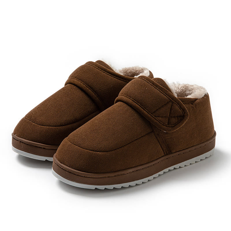 Plusock Plus Size Winter Indoor Slippers - Coffee - EU44-45(US10-11) - image 12