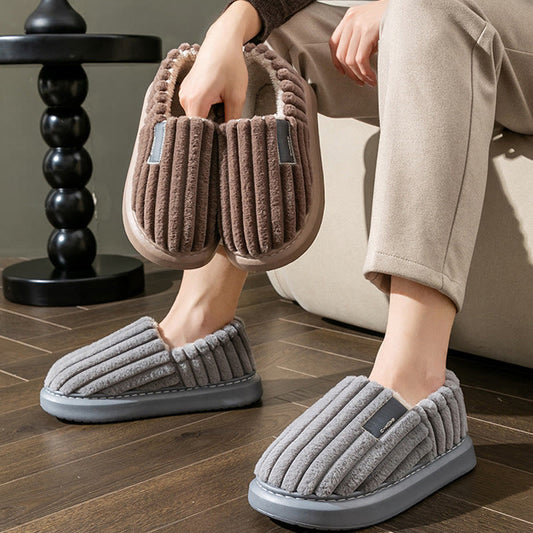 Plusock Plus Size Winter Plush Slippers
