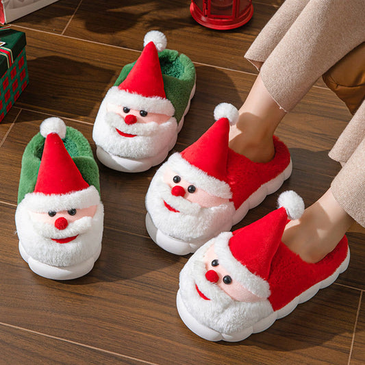 Plusock Plus Size Santa Claus Slippers
