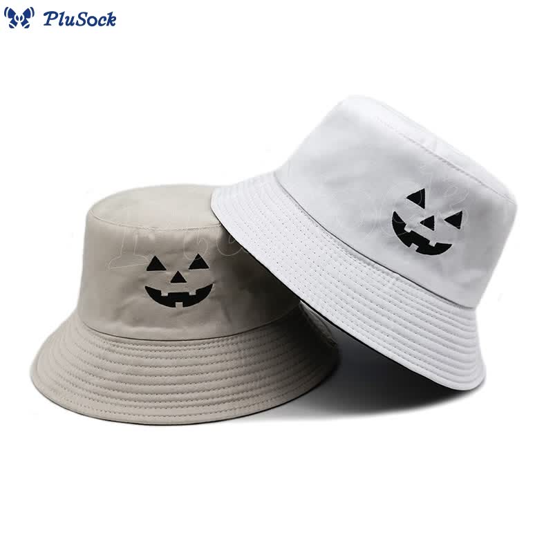 Plus Size Solid Color Bucket Hat