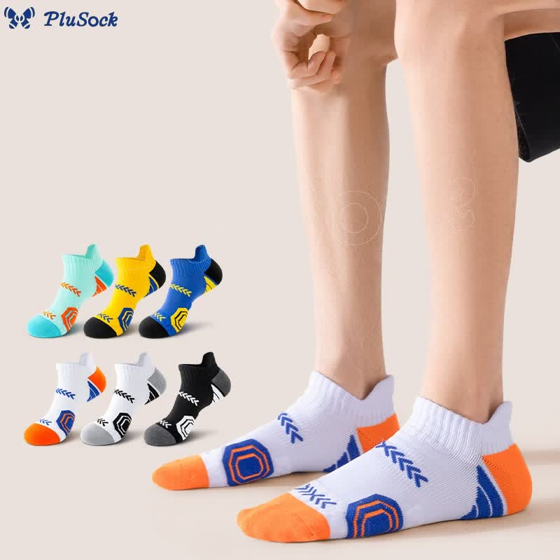 Plus Size No Fading Ankle Compression Socks(6 Pairs)