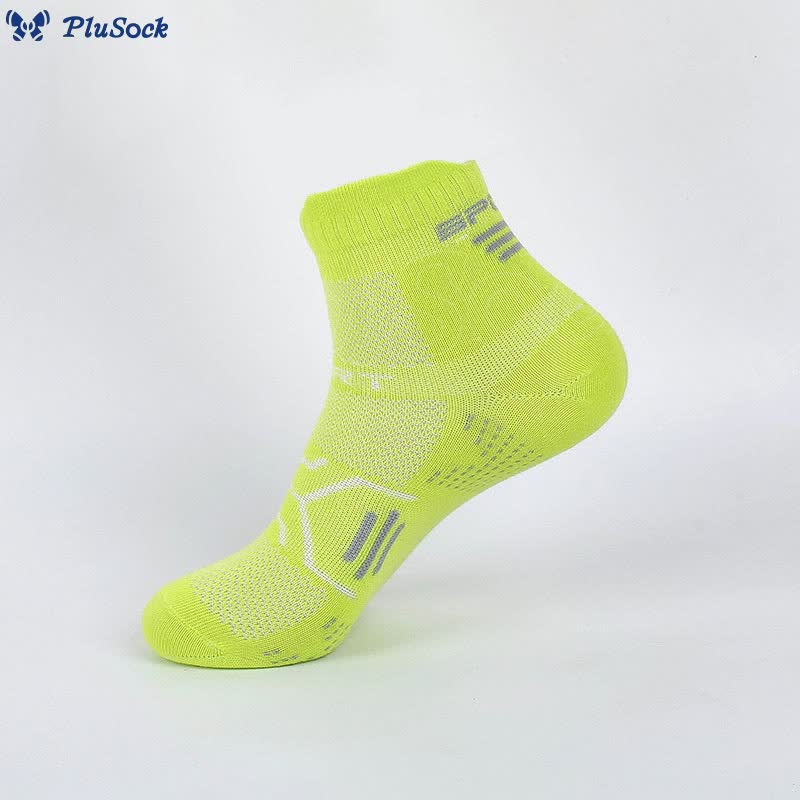 Candy Color Quarter Compression Socks(7 Pairs)