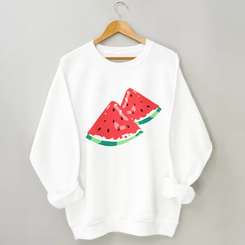 Plus Size Watermelon Sweatshirt