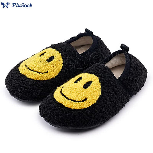 Plusock Plus Size Cute Smiling Face Slippers