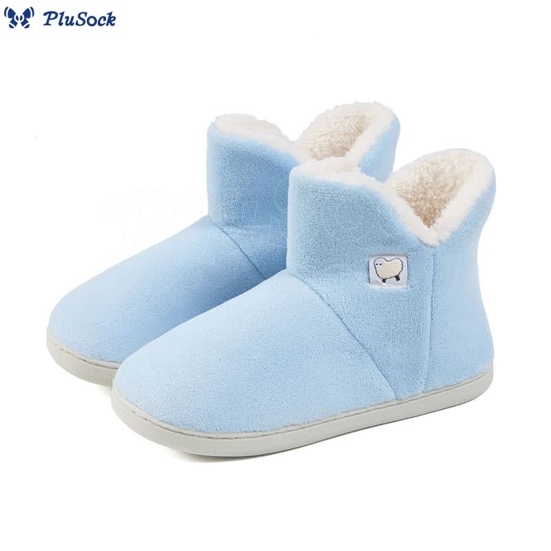 Plus Size High Top Thickening Slippers