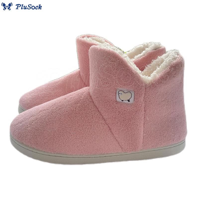 Plus Size High Top Thickening Slippers