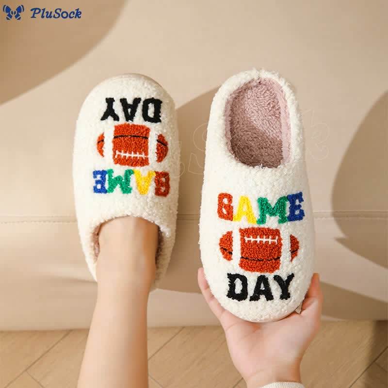 Plus Size Rugby Slippers