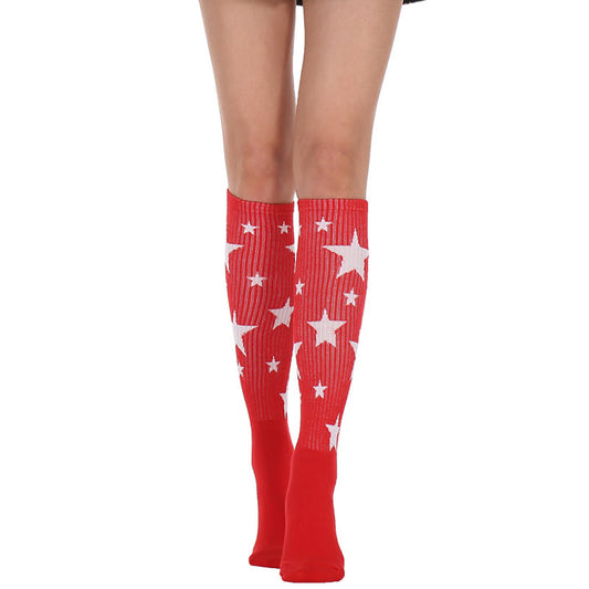 Plusock Star Knee High Socks(3 Pairs)