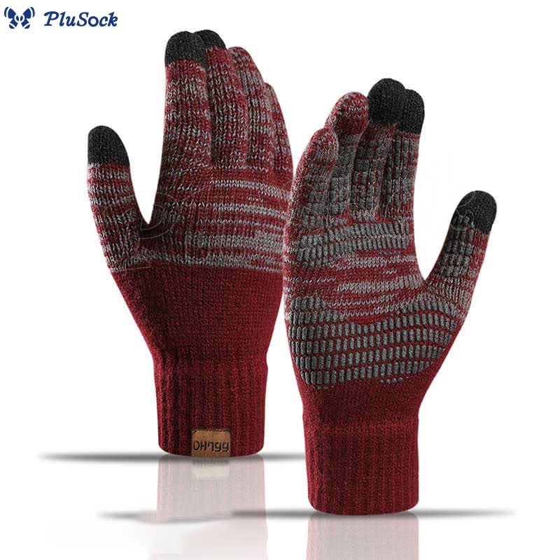 Plusock Color Matching Winter Gloves
