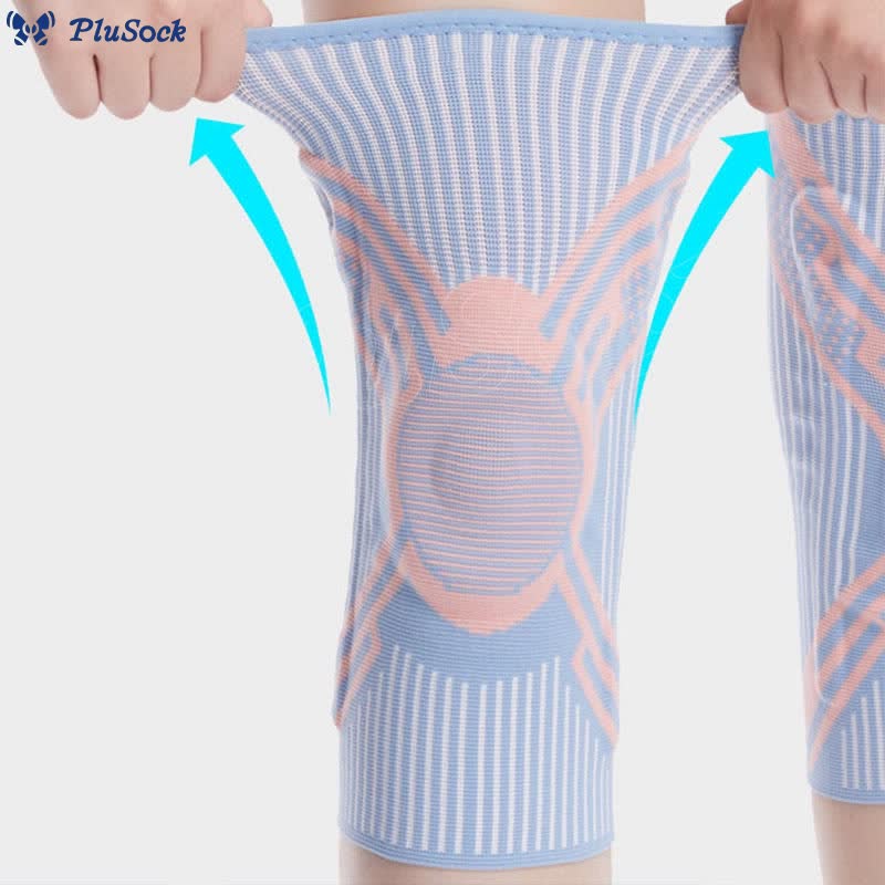 Silicone Pad Support Knee Sleeve
