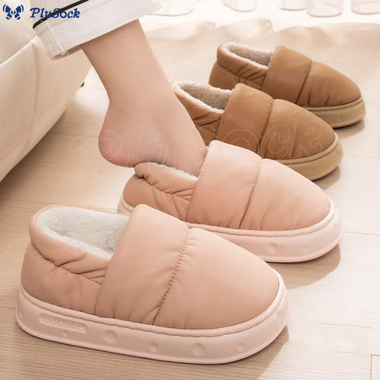 Plusock Plus Size Waterproof Soft Slippers