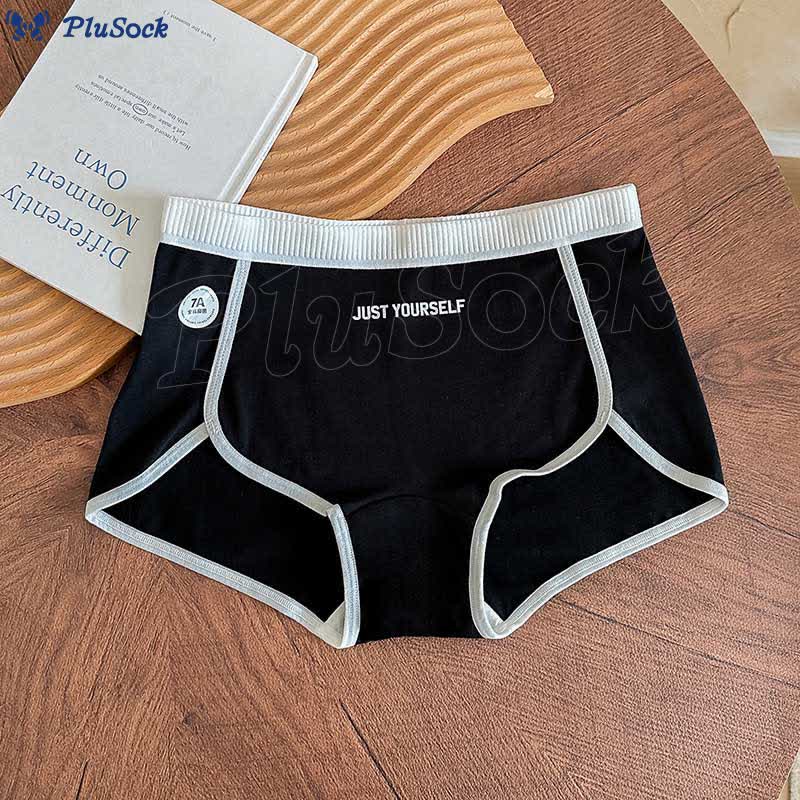 Plusock Plus Size Antibacterial Cotton Boyshort(3 Packs)