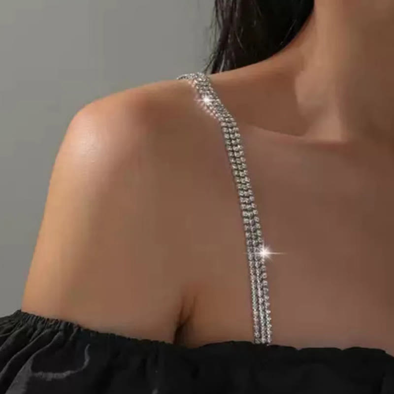 Plusock Sexy Rhinestone Jewelry Crystal Lingerie Chain(3 Pairs) plusock Plusock Sexy Rhinestone Jewelry Crystal Lingerie Chain(3 Pairs) plusock