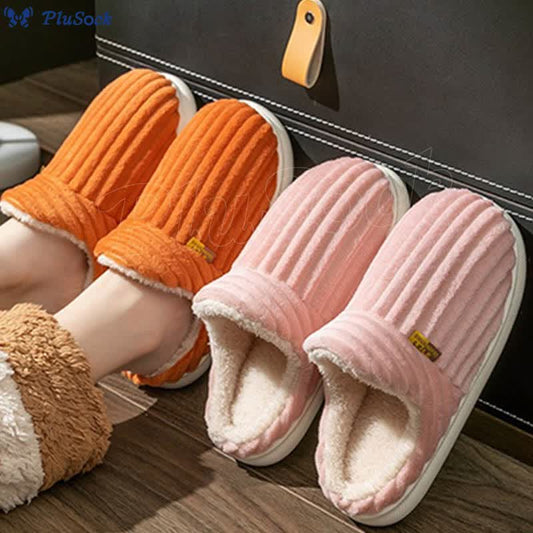 Plusock Plus Size Couple Indoor Slippers