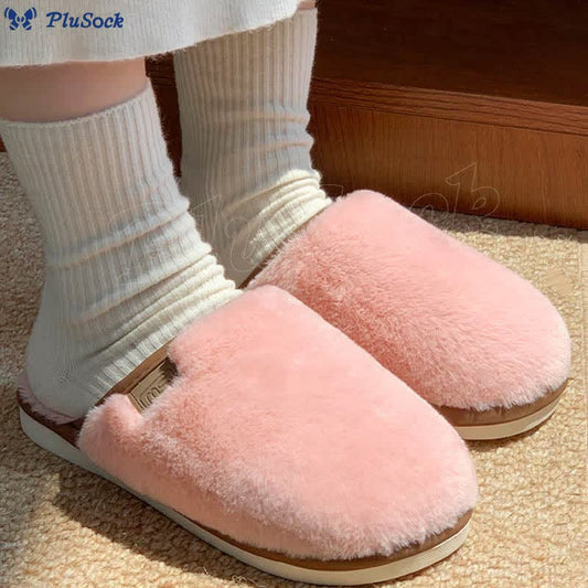 Plusock Plus Size Lightweight Warm Slippers