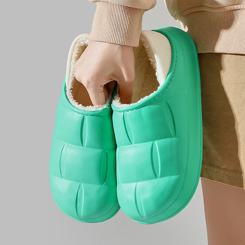 Plusock Plus Size Petal Slippers - Green - EU44-45(US9-10) - image 15