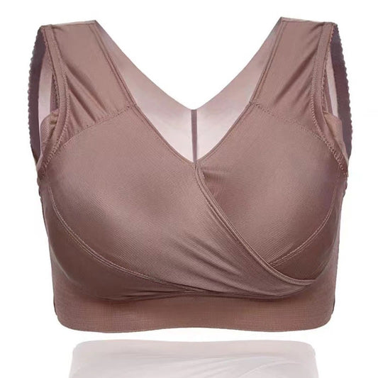 Plusock Plus Size Thin Comfortable Wireless Bra