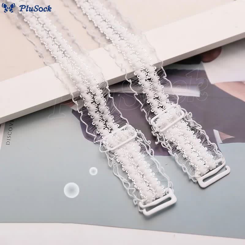 Sexy Adjustable Lace Bra Strap(6 Pairs)