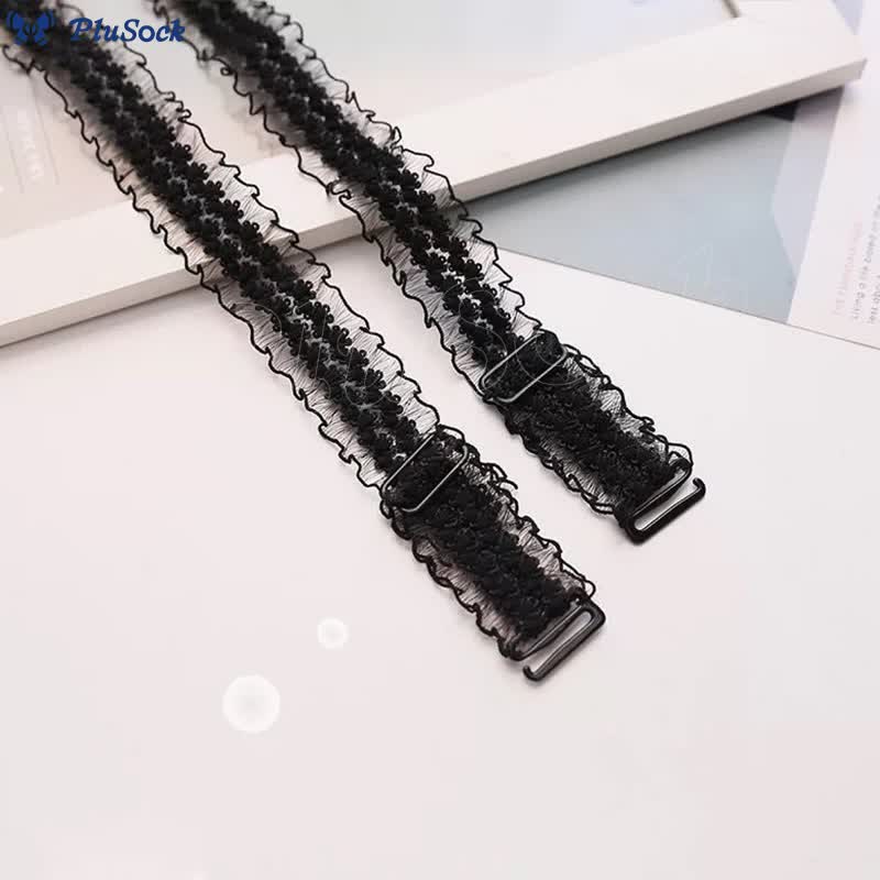 Sexy Adjustable Lace Bra Strap(6 Pairs)