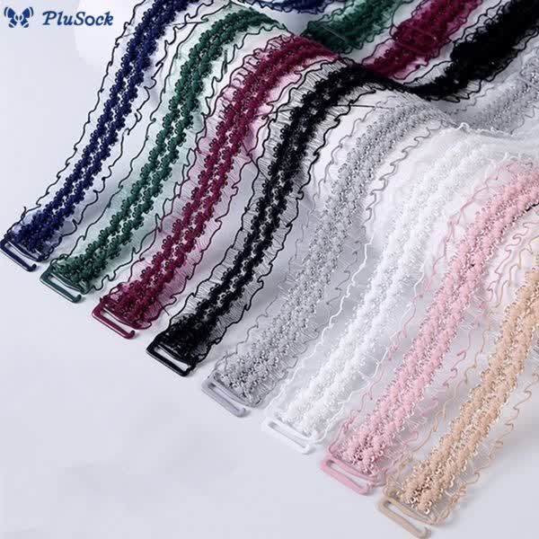 Sexy Adjustable Lace Bra Strap(6 Pairs)