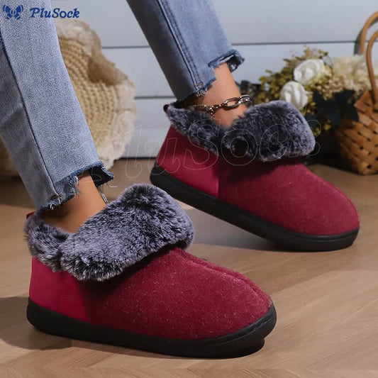 Plusock Plus Size  Comfort Non Slip Slippers