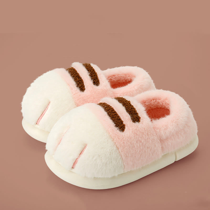 Plus Size Funny Animal Paw Novelty Slippers