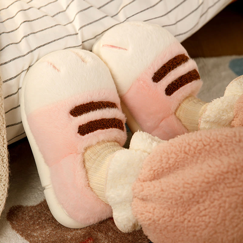 Plus Size Funny Animal Paw Novelty Slippers